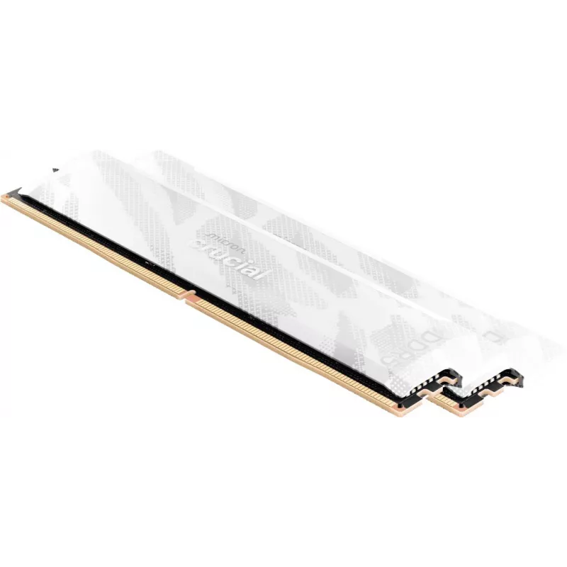 Crucial Pro OC 32GB (2x16GB) DDR5 PC5-48000C32 6400MHz Dual Channel Kit - biały