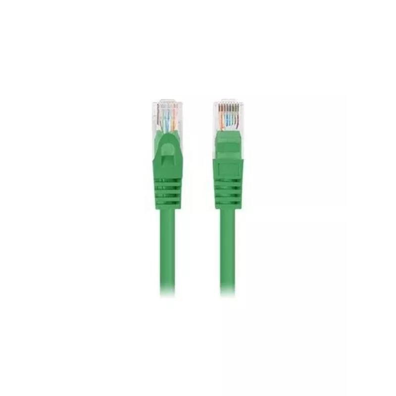 Patchcord cat.5e UTP 1m zielony 10-pack PCU5-20CC-01