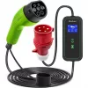 Elektryczna ładowarka samochodowa QOLTEC 52478 11 kW wtyk Typ 2 kabel 5 m
