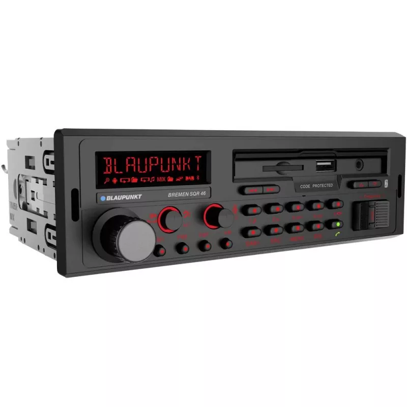 Blaupunkt Bremen SQR 46 DAB Autoradio DAB+ Tuner, Bluetooth®-Funkkfreisprecheinrichtung, Retro Design (2001018000000)