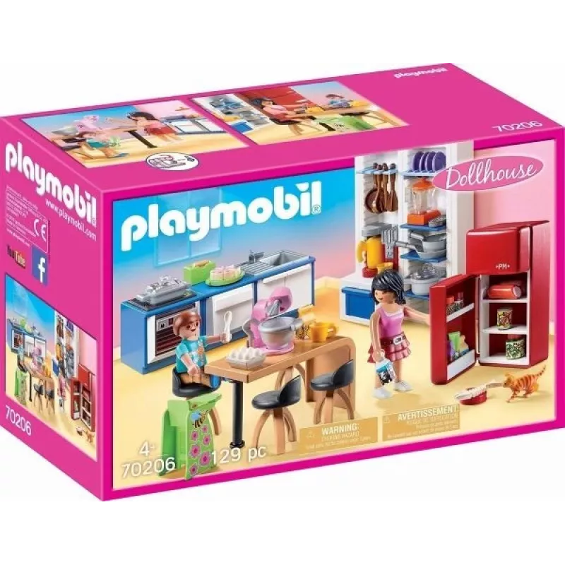 Zestaw akcji/przygody Playmobil Domek dla lalek 70206