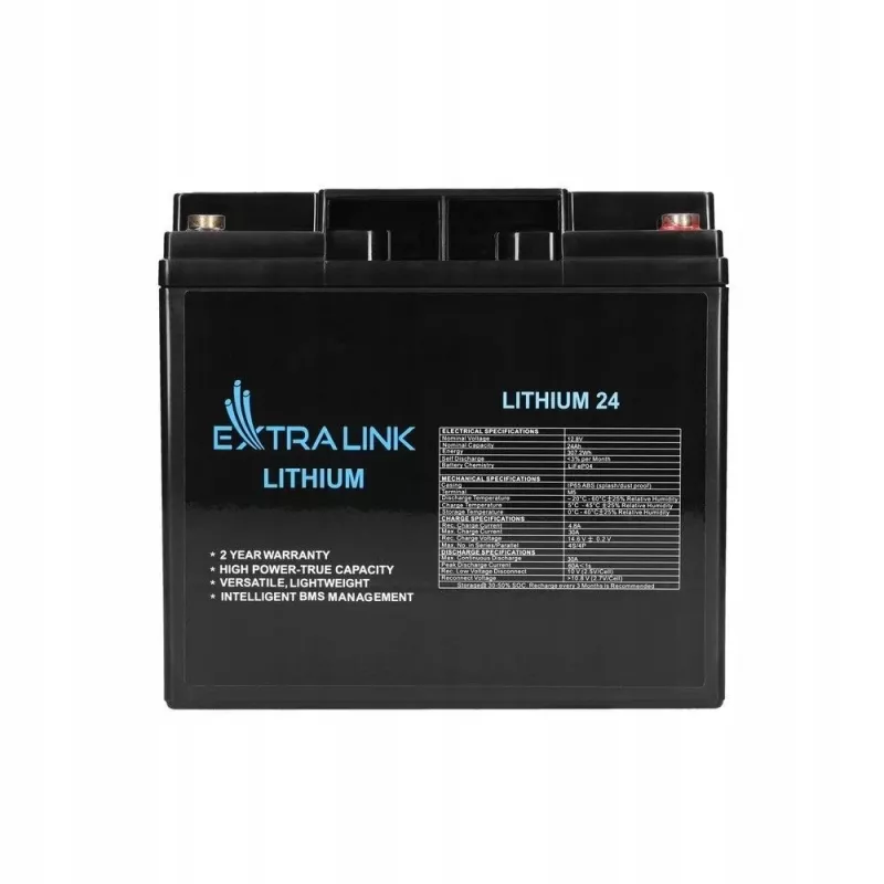 Akumulator Extralink LiFePO4 24000 mAh 12,8 V
