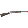 Metalowa zabawkowa strzelba Pulio model 15593/0 — pojemność 8 naboi