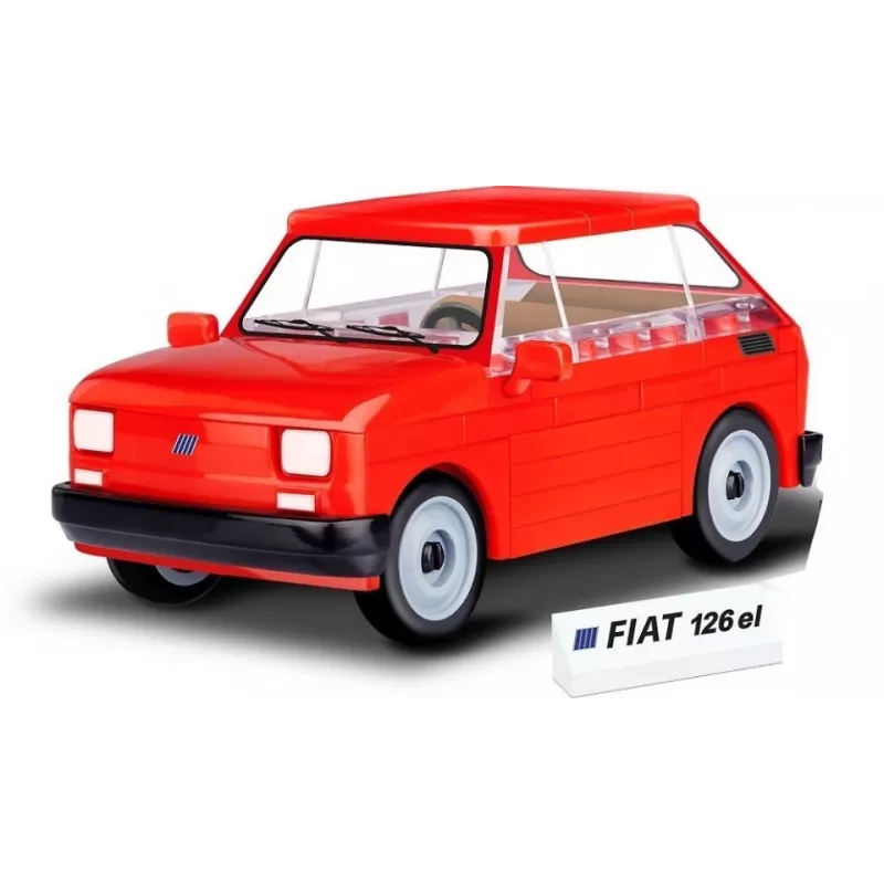 Zestaw konstrukcyjny Cobi Youngtimer Collection Fiat 126p el 24531 — 150 elementów