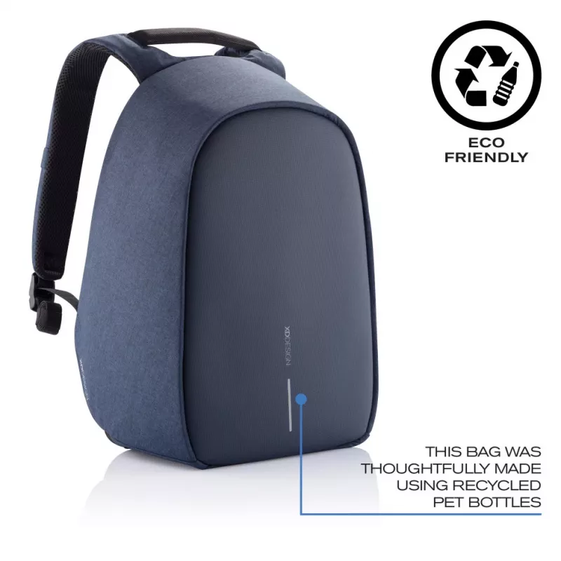 Plecak XDDESIGN Bobby Hero XL — 21,5 l, mieści laptop 17 cali, kieszeń na tablet, panel organizacyjny, czarny