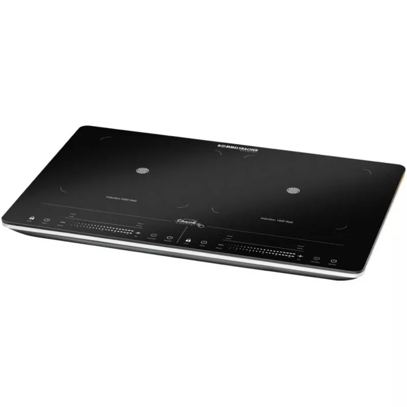 Rommelsbacher CT 8686,80cm (3420) Płyta grzewcza Czarny blat roboczy 56 cm Strefowa płyta indukcyjna 2 strefowa(n) (CT3420/in)