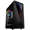 Kolink VOID RGB Obudowa wieżowa RGB Czarna Wentylator LED Okno Filtr przeciwkurzowy PC E