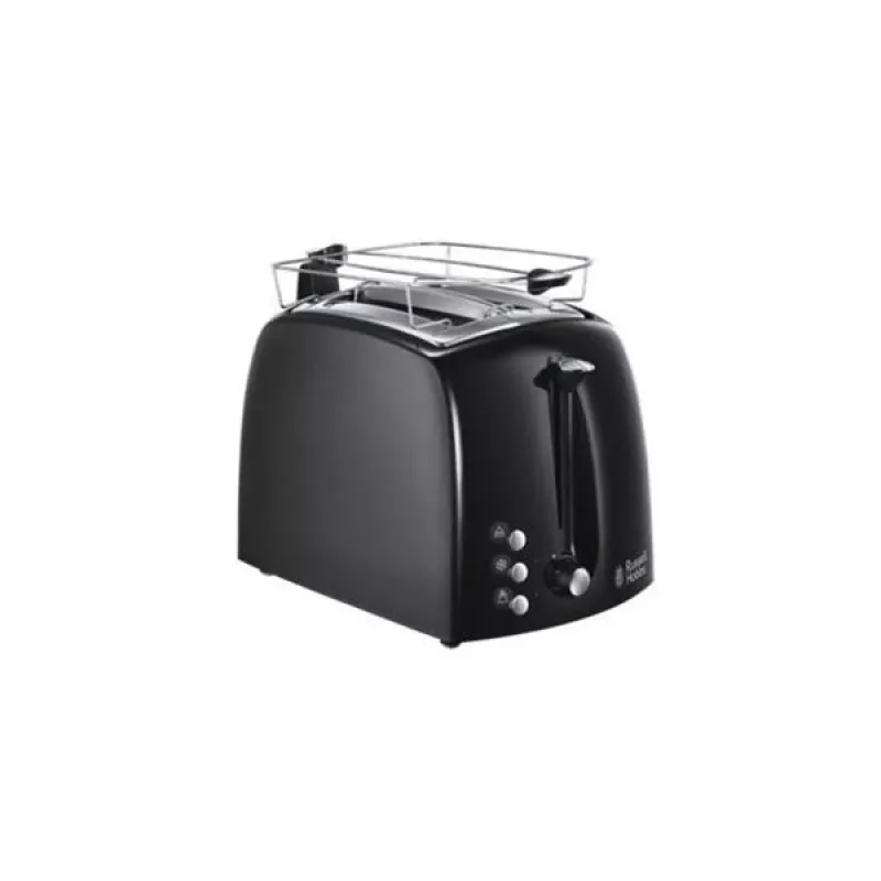 Russell Hobbs 22601-56 toster 2 kromki Czarny