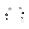 Maclean Mc-557 - Vesa Ultraslim Uchwyt do Monitora/TV, 32-55 cali, 50 kg