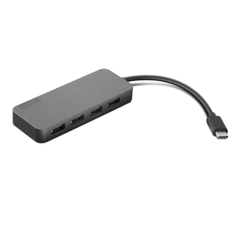 Lenovo GX90X21431 stacja dokująca/replikator portów do laptopa USB 3.2 Gen 2 (3.1 Gen 2) Type-C Czarny