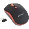 GEMBIRD MUSW-4B-03-R Bezprzewodowa Mysz Optyczna MUSW-4B-03-R 1600 DPI nano USB Czarno-Czerwona