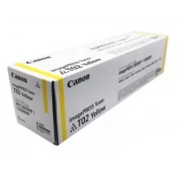 Oryginalny wkład tonerowy Canon T02 1 szt. Żółty