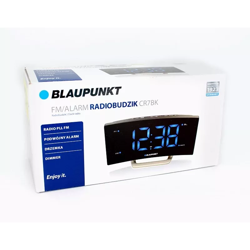 Radio budzik BLAUPUNKT CR7 BK (CR7 BK)