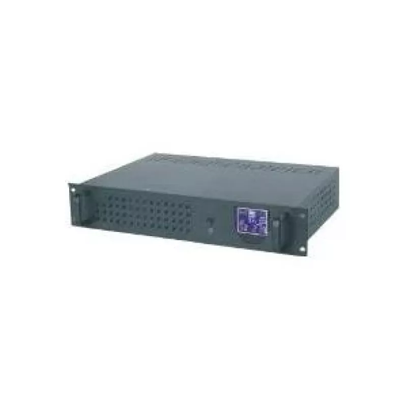 Gembird - UPS rack 19'' 3.4U 1500VA, 4x IEC 230V wyjście, IEC14 wejście, RJ11, USB, LCD Line-Interactive 1.5 kVA 900 W 4 gniazda wyjściowe
