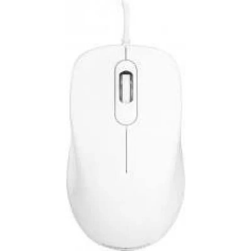 MODECOM M10 M-MC-0M10-200 Mysz (optyczna, 1000 DPI, biały kolor) (M-MC-0M10-200)