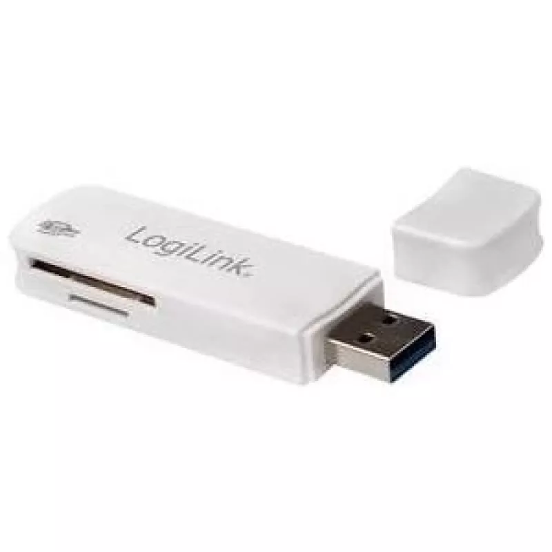 LogiLink CR0034A Czytnik kart USB 3.2 Gen 1 (3.1 Gen 1) Biały