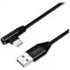 LogiLink CU0137 Kabel USB USB 2.0 0,3 m USB A na USB C Czarny