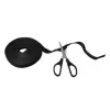 LogiLink KAB0055 Opaska kablowa Czarny 1 szt.