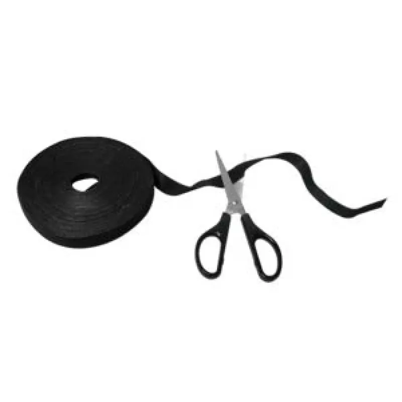 LogiLink KAB0055 Opaska kablowa Czarny 1 szt.