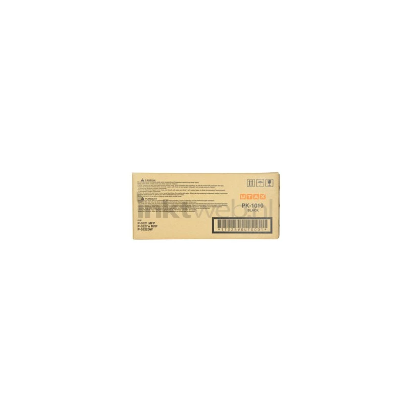 Utax 1T02RV0UT0/PK-1010 Toner-kit, 3K stron ISO/IEC 19752 for TA P...