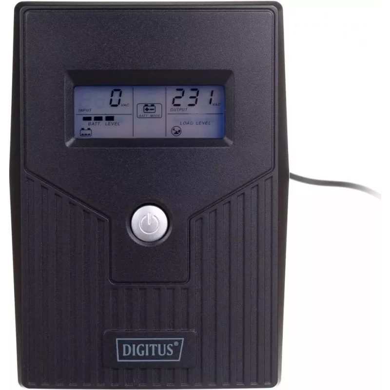 Zasilacz awaryjny UPS DIGITUS DN-170063-LCD (Desktop, 600VA) (DN-170063-LCD)