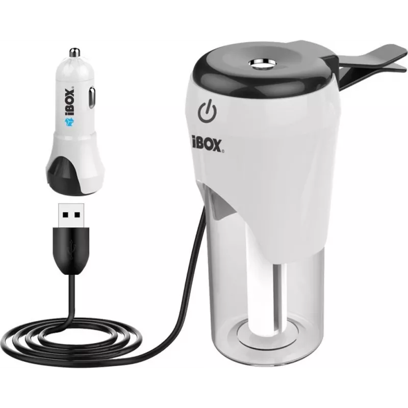 iBox ICCH-01 Ładowarka samochodowa USB z nawilżaczem powietrza i dyfuzorem zapachowym