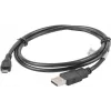 Lanberg CA-USBM-10CC-0010-BK Kabel USB USB 2.0 1 m Micro-USB B USB A Czarny