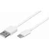 Wentronic 59130 Przewód USB A USB C męski męski 2 m biały (59130)