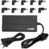 zasilacz IBOX IUZ90WA 90 W, wejście 100–240 V, wyjście 4,5 A, regulowane napięcie, do użytku wewnętrznego, czarny