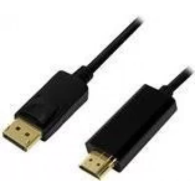 LogiLink CV0127 Adapter kabla wideo 2 m DisplayPort HDMI Typ A (Stand