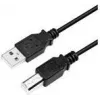 Kabel USB LogiLink CU0007B USB 2.0 2 m USB A USB B Czarny