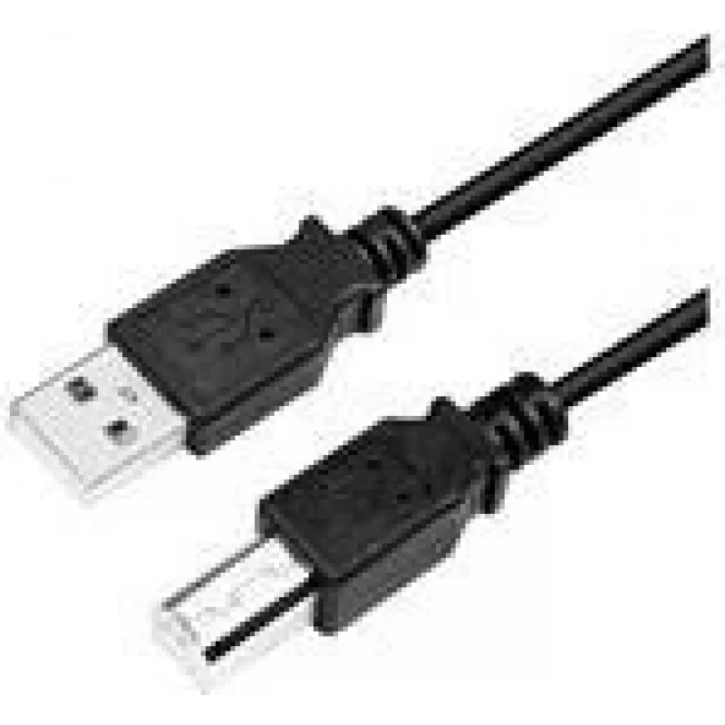 Kabel USB LogiLink CU0007B USB 2.0 2 m USB A USB B Czarny