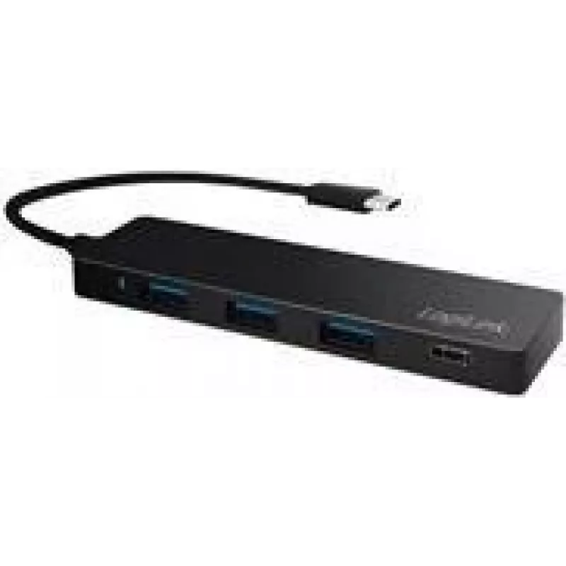 LogiLink UA0311 USB-C 3.2 Gen 2 Wieloportowy hub 4 porty Czarny