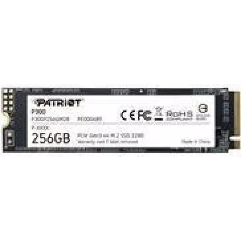 M.2 NVMe SSD PATRIOT P300 256GB — M.2 2280, odczyt 1700 MB/s, zapis 1100 MB/s