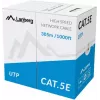 Kabel sieciowy LANBERG LCF5-11CC-0305-S Cat5e F/UTP, 24 AWG CCA, 305 m, szary
