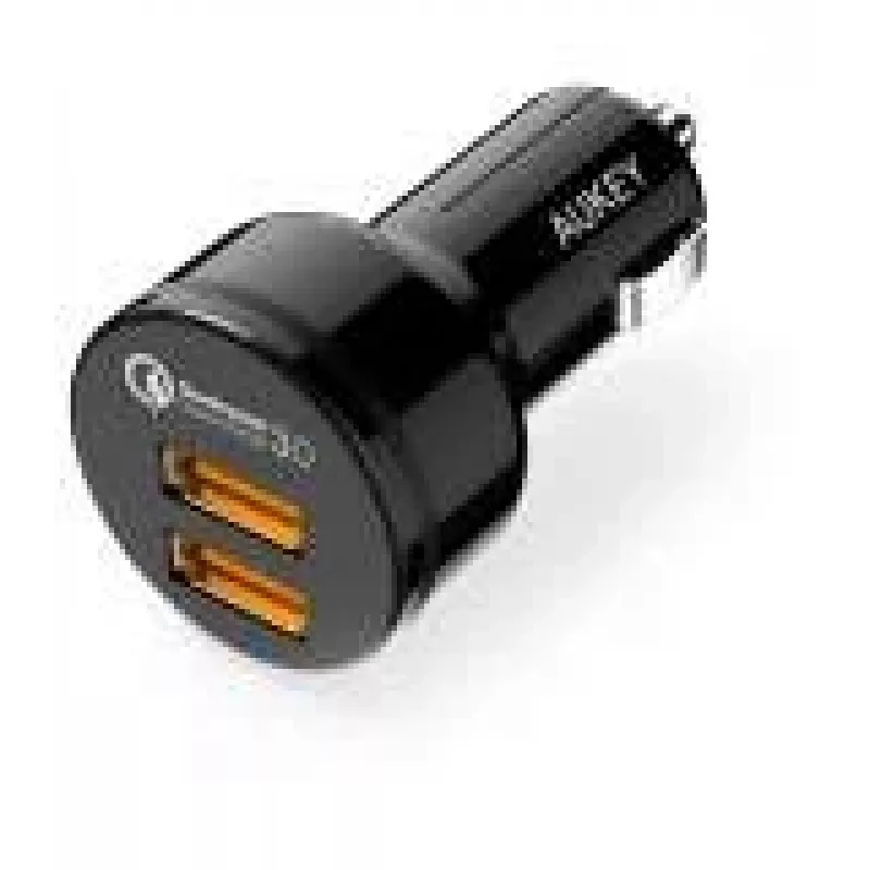 Ładowarka samochodowa CC-T8 ultra-szybka 2xUSB 3.0 6A 36W + kabel micro USB 1m