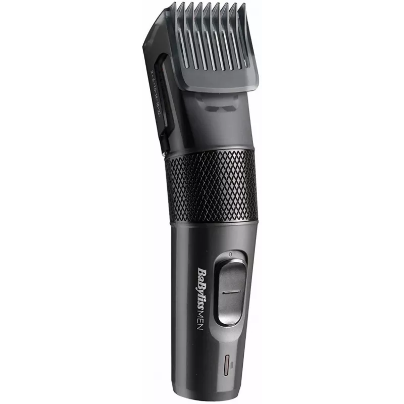 Maszynka do strzyżenia włosów BABYLISS E786E, bezprzewodowa, akumulatorowa, 13 stopni długości, 0,5–24 mm, stal nierdzewna ostrza, czarna