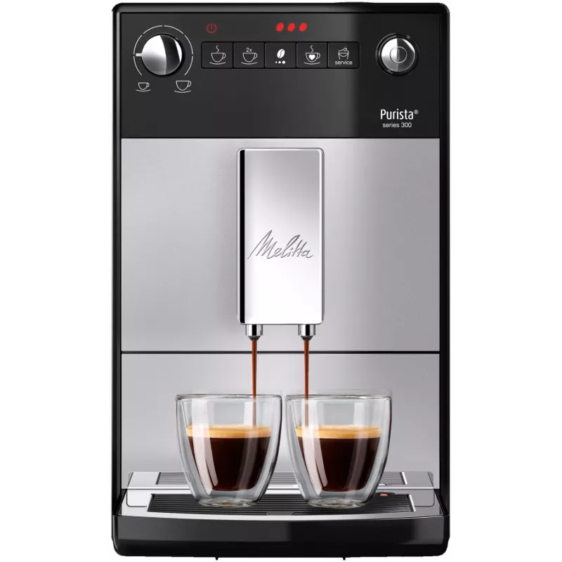 Melitta Purista Series 300 F23/0-101 ekspres do kawy z młynkiem - Srebrny