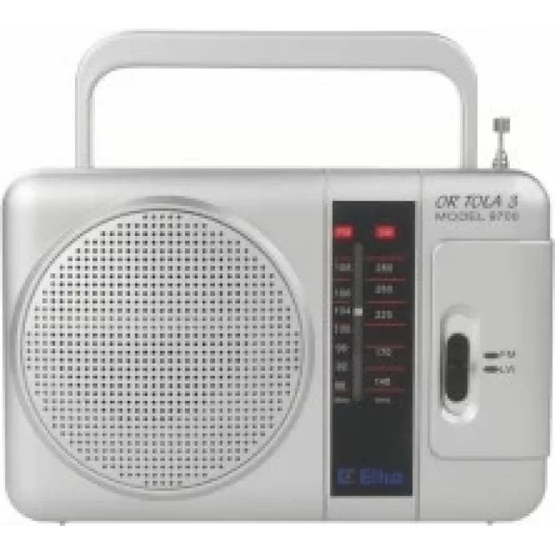 Radio przenośne Eltra TOLA 3 Analog Srebrny