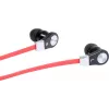 MAGICSOUND DS-2 - SŁUCHAWKI STEREO Z MIKROFONEM, CZARNO-CZERWONE