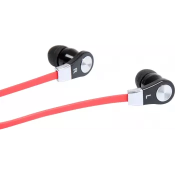 MAGICSOUND DS-2 - SŁUCHAWKI STEREO Z MIKROFONEM, CZARNO-CZERWONE