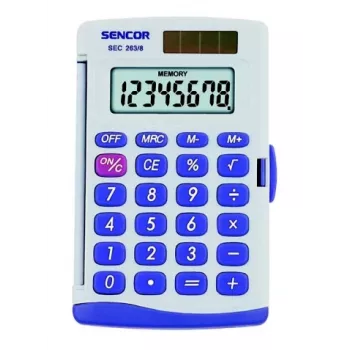 Kalkulator podstawowy Sencor SEC 263/8 Pocket Szary