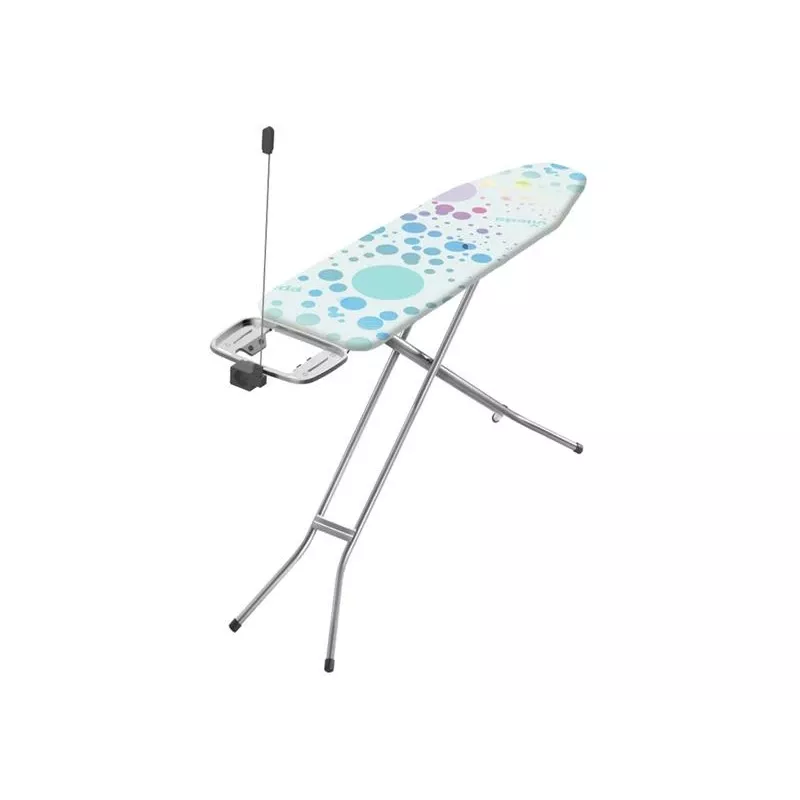 Deska do prasowania pełnowymiarowa Vileda 163316 — blat 1200x380 mm, regulowana 75–96 cm, nogi ze stali nierdzewnej, uchwyt na żelazko