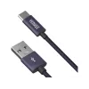 Kabel YENKEE YCU 301 BE USB-A 2.0/USB-C 1m Fioletowy
