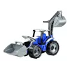 Lena GIGA TRUCKS Traktor z przednim ładowaczem, Traktor, 3 yr(s), Tworzywo sztuczne, Niebieski, Szary, Biały