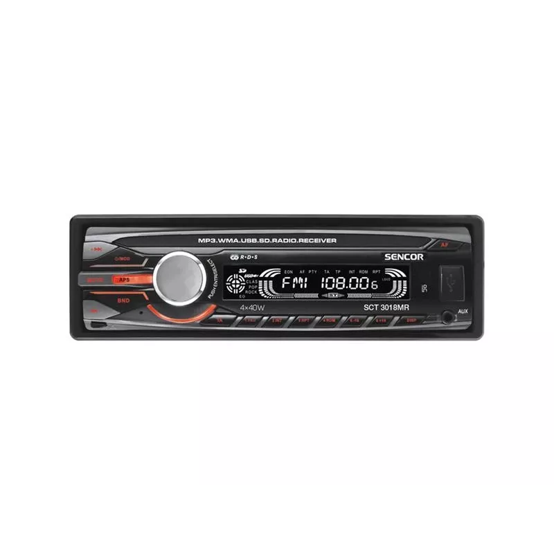 Radio samochodowe + pilot SCT 3018MR USB SD MMC