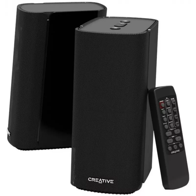 Creative Labs T100 Full range Czarny Przewodowy i Bezprzewodowy 20 W