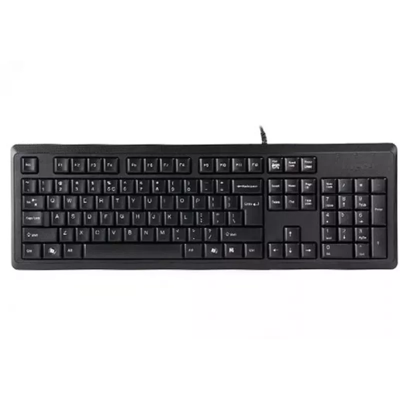 Klawiatura A4Tech KR-92 USB uniwersalna QWERTY angielska czarna