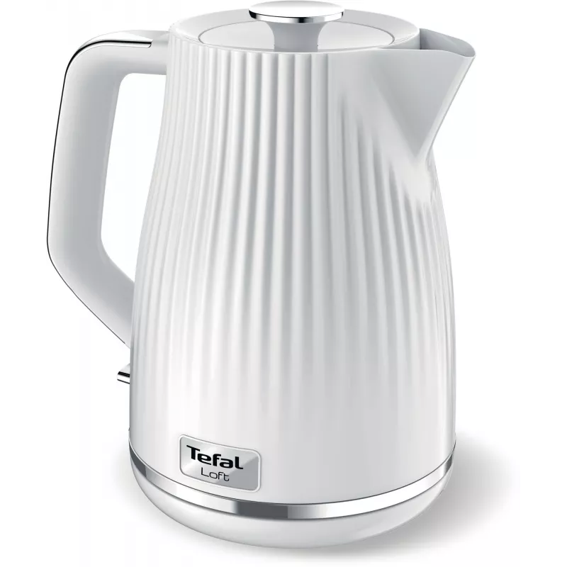 Czajnik elektryczny Tefal KO250130 — pojemność 1,7 l, 2400 W, biały