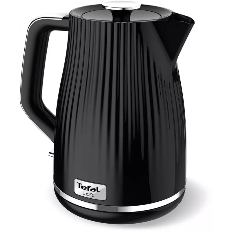 Czajnik elektryczny Tefal KO2508 1.7 L 2400 W, czarny, ukryty element grzewczy